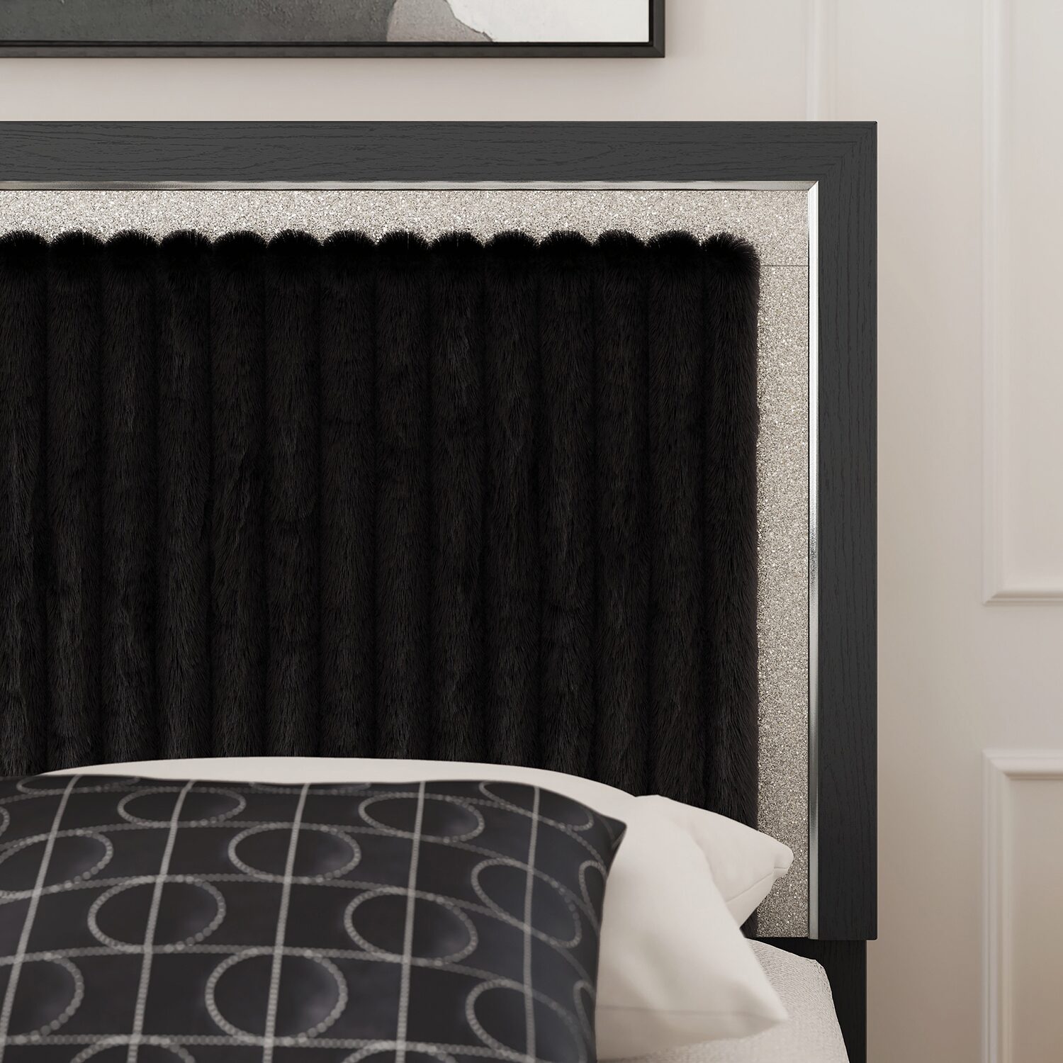 Signature Design by Ashley Birch Upholstered Panel Bed