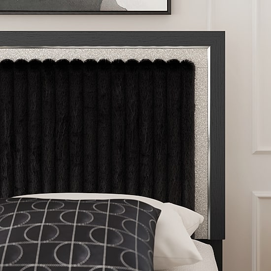 Signature Design by Ashley Birch Upholstered Platform Bed