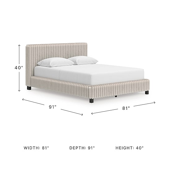 Signature Design by Ashley Rogers Upholstered Bed