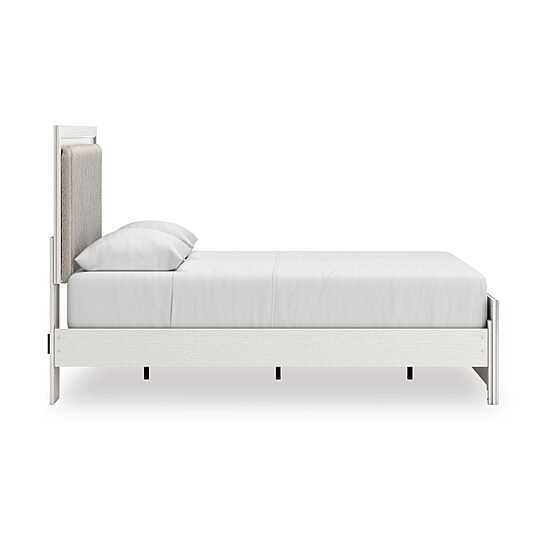 Signature Design by Ashley Rogers Upholstered Panel Platform Bed