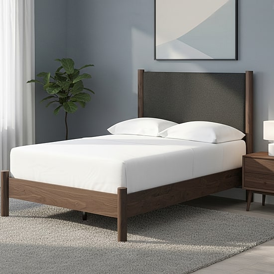 Signature Design by Ashley Serena Upholstered Panel Platform Bed