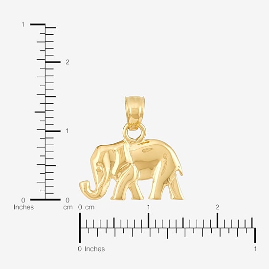 Womens 14K Gold Pendant
