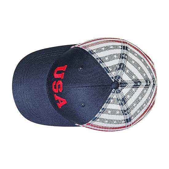 Totes Usa Americana Mens Trucker Hat