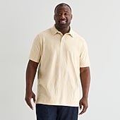 Shaquille O'Neal XLG™ Big and Tall Mens Regular Fit Short Sleeve Polo Shirt