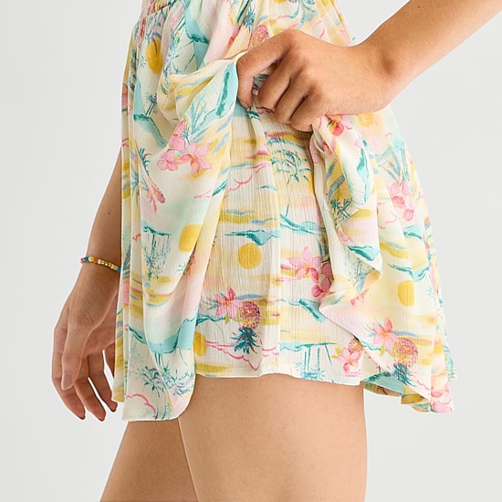 Arizona Womens Sleeveless Juniors Romper
