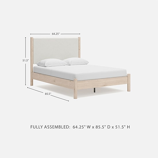Signature Design by Ashley Canon Upholstered Panel Bed