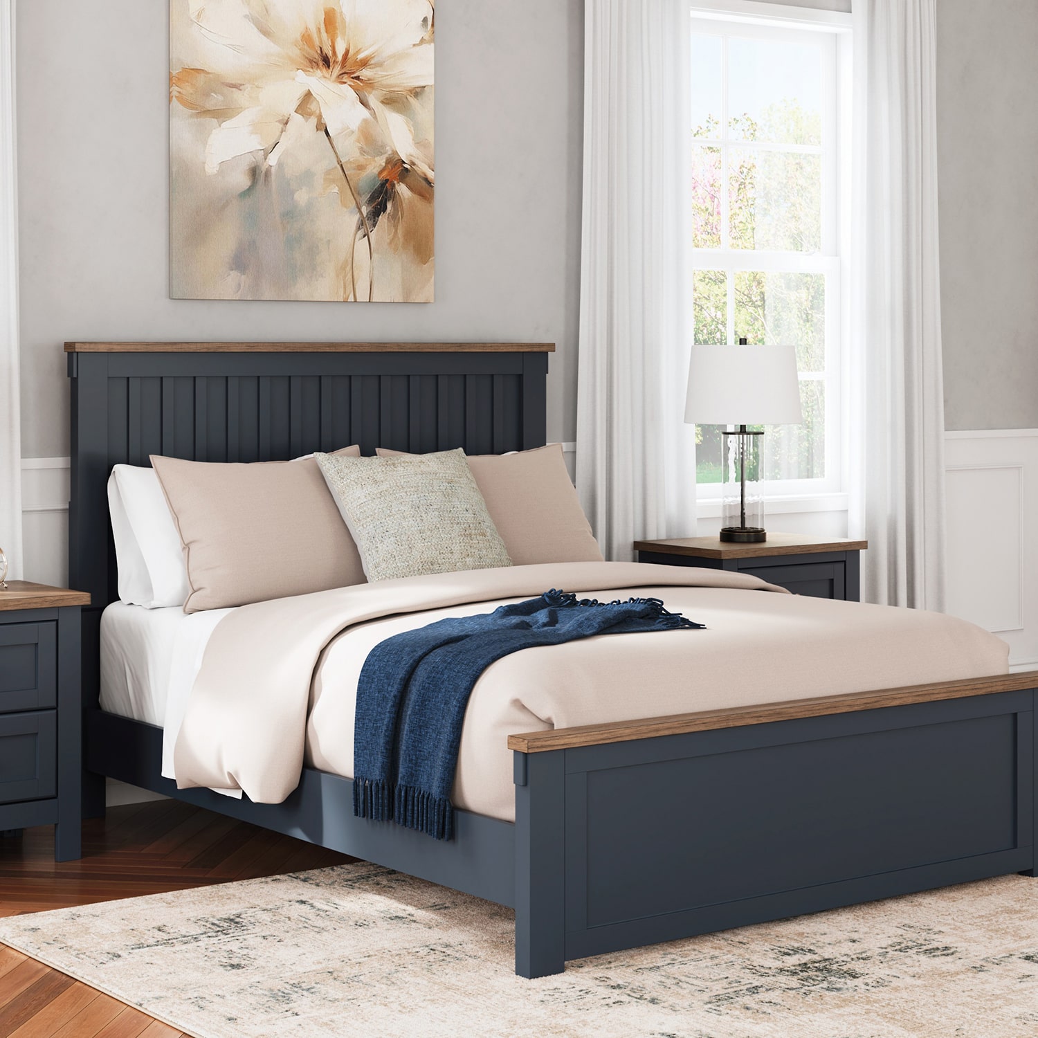 Signature Design by Ashley Lacey Panel Bed