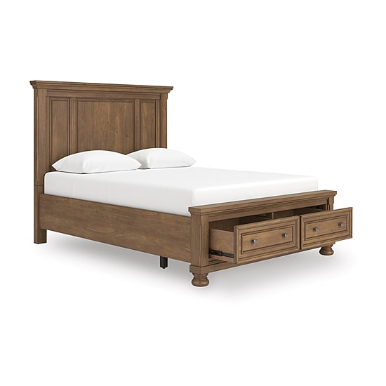 Signature Design by Ashley Grant Panel Storage Bed