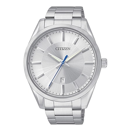 Caravelle Designed By Bulova Mens Silver Tone Stainless Steel