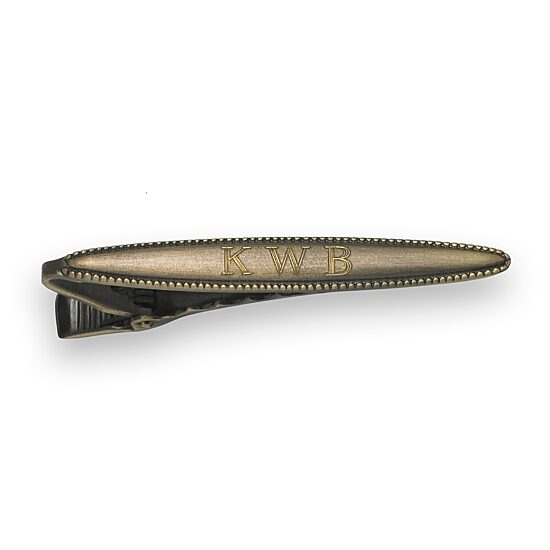 Personalized Oval Tie Bar
