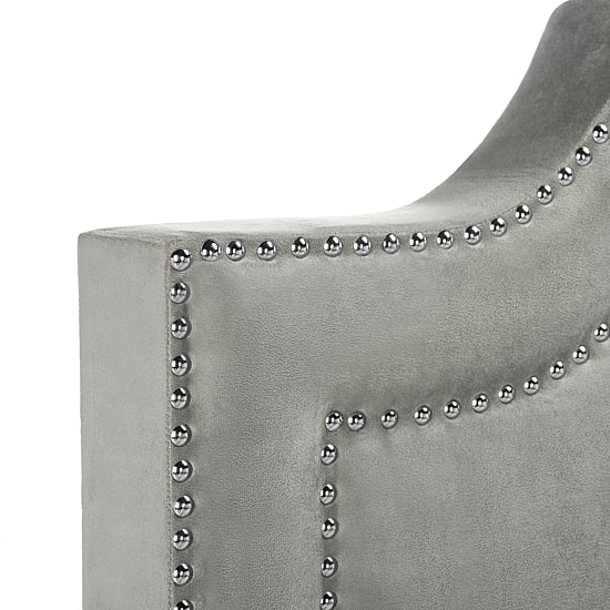 Theron Velvet Upholstered Bed