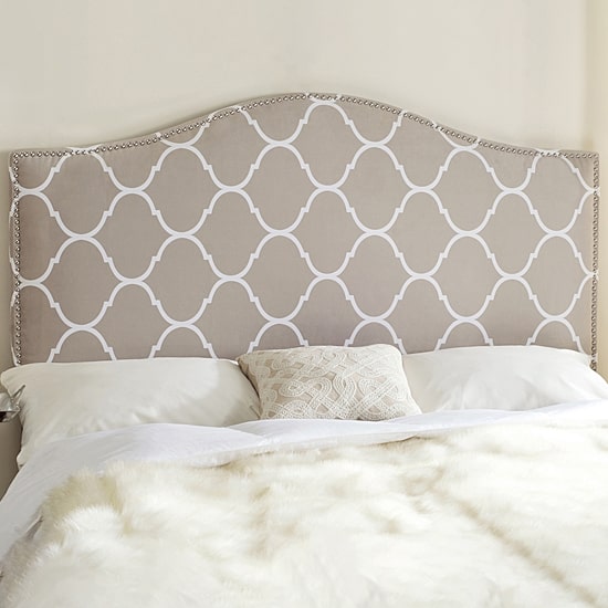 Connie Upholstered Headboard w/nail-head trim