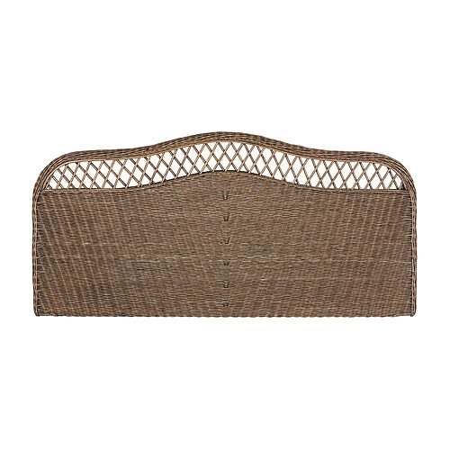 Sephina Basketweave Headboard, One Size, Brown