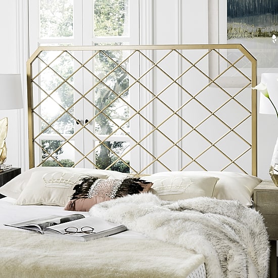 Stitch Metal Frame Headboard