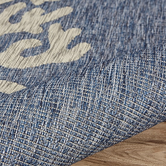 Celeste Coastal Reef Indoor Outdoor Rectangular Area Rug