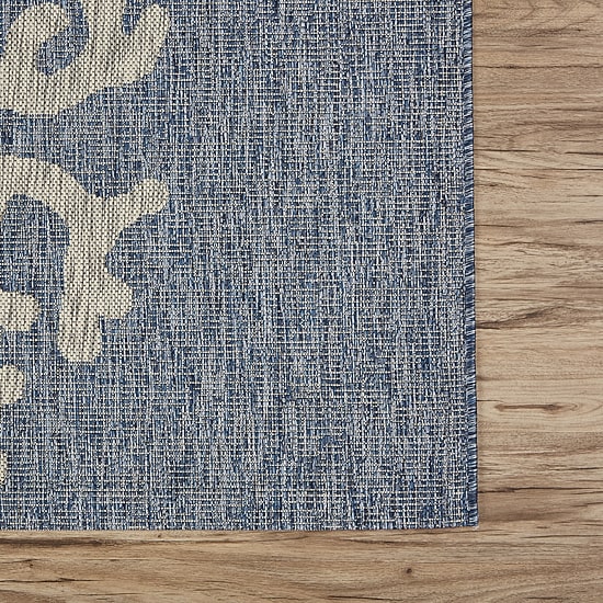 Celeste Coastal Reef Indoor Outdoor Rectangular Area Rug