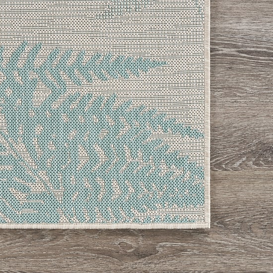 Scarlett Fallen Fern Indoor Outdoor Rectangular Area Rug