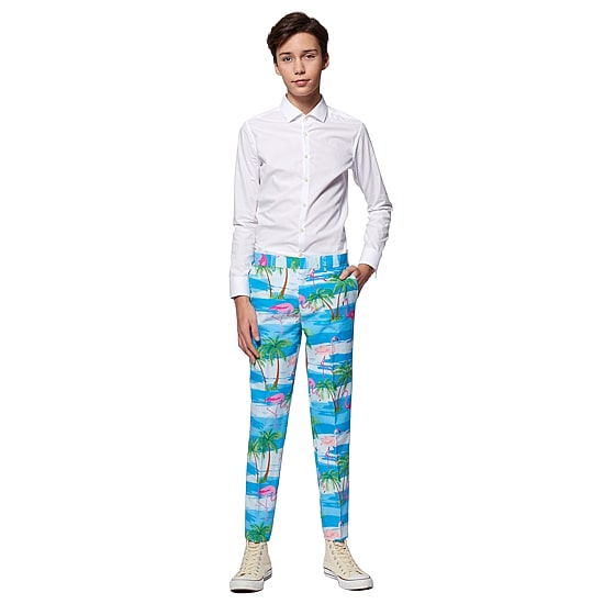 Opposuits Flamingo Big Kid Boys 3-pc. Suit Set