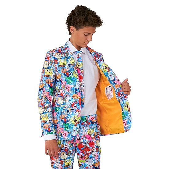 Opposuits Spongebob Big Kid Boys 3-pc. Suit Set
