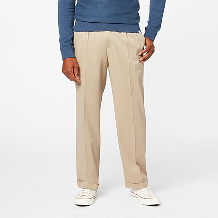 stafford travel sharkskin pleated dress pants classic Stafford Sharkskin Stretch Pleated Pants Classic Fit-JCPenney, Color: Navy