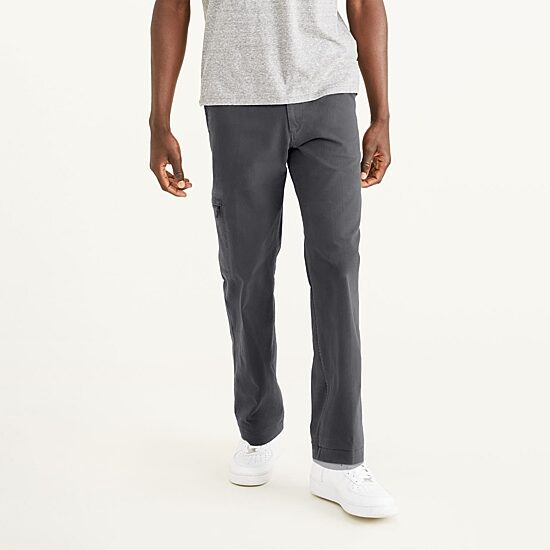 Dockers Smart 360 Go To Cargo Mens Stretch Fabric Straight Fit Cargo Pant