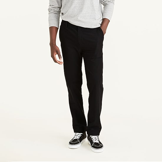 Dockers Comfort Knit Chino Mens Comfort Waistband Slim Fit Flat Front Pant