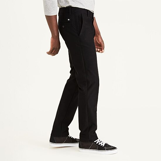 Dockers Comfort Knit Chino Mens Comfort Waistband Slim Fit Flat Front Pant
