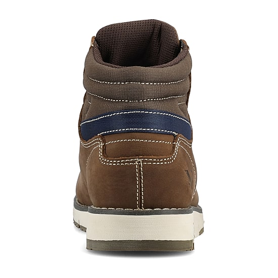 Territory Mens Ty Bridger Flat Heel Lace-Up Boots