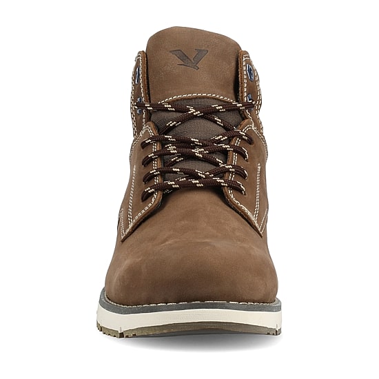 Territory Mens Ty Bridger Flat Heel Lace-Up Boots