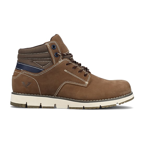 Territory Mens Ty Bridger Flat Heel Lace-Up Boots