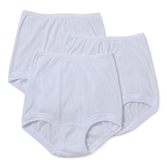 Underscore Cotton Comfort Band 3 Pack Brief Panty