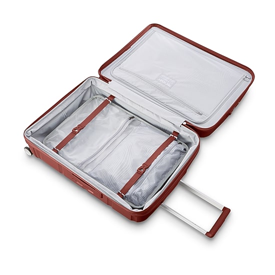 Samsonite Outline Pro 24 Inch Hardside Checked Spinner Luggage