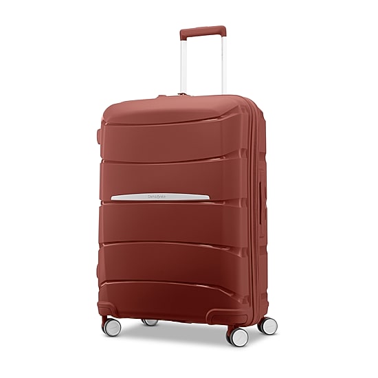 Samsonite Outline Pro 24 Inch Hardside Checked Spinner Luggage