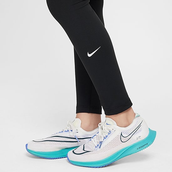 Nike Dri-Fit One Big Kid Girls High Rise Knit Active Skinny Full Length Leggings