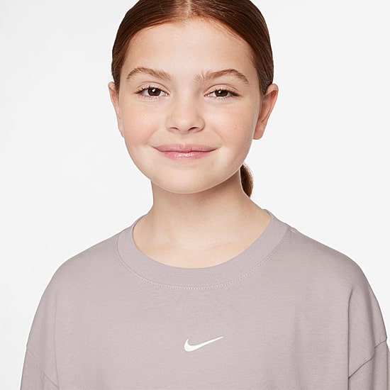 Nike Big Kid Girls Crew Neck Long Sleeve Active T-Shirt
