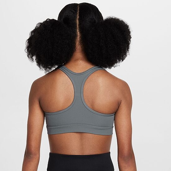 Nike Dri-Fit Swoosh Big Kid Girls Sports Bra Fj7161-084