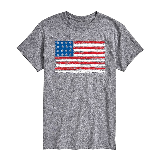 Mens Short Sleeve Americana Graphic T-Shirt