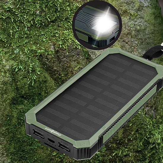 Chargeworx 15000mah Premium Solar Battery Pack
