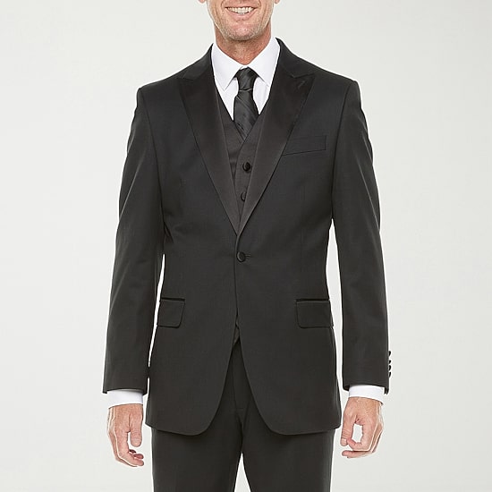 Stafford Coolmax All Season Ecomade Mens Classic Fit Tuxedo Jacket