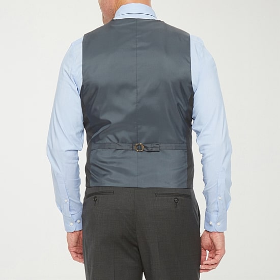 Stafford Coolmax All Season Ecomade Neat Mens Classic Fit Suit Vest