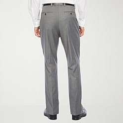 extra slim fit dress pants mens Extra Slim Pinstripe Wool-blend Modern Tech Suit Pant