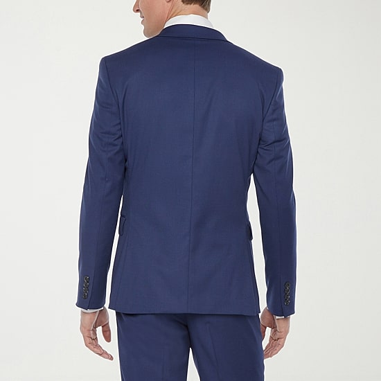 J. Ferrar Ultra Comfort Mens Super Slim Fit Suit Jacket