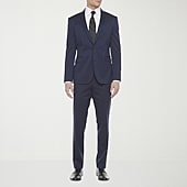 J. Ferrar Ultra Comfort Mens Stretch Fabric Slim Fit Suit Jacket