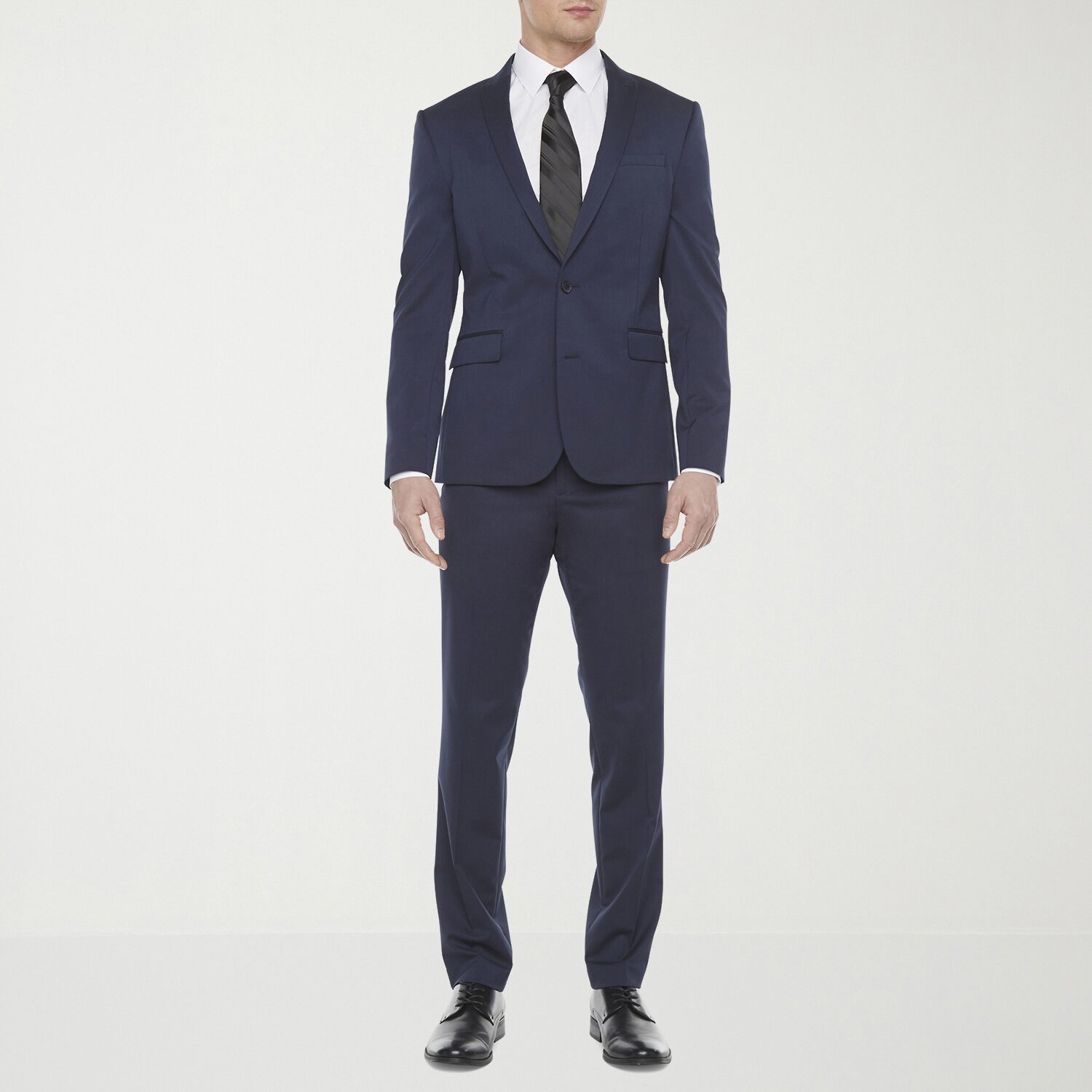 J. Ferrar Ultra Comfort Mens Stretch Fabric Super Slim Fit Suit Jacket