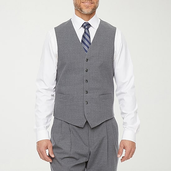 Stafford Signature Smart Wool Mens Classic Fit Suit Vest