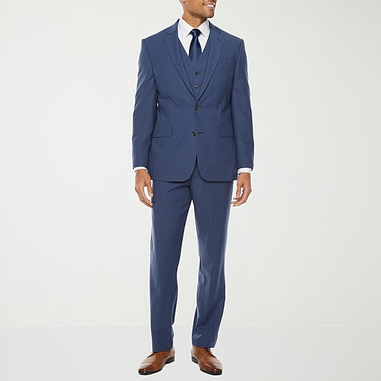 Stafford Signature Smart Wool Mens Classic Fit Suit Vest