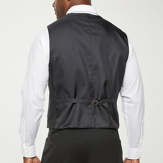 Stafford Coolmax All Season Ecomade Mens Classic Fit Big and Tall Suit Vest