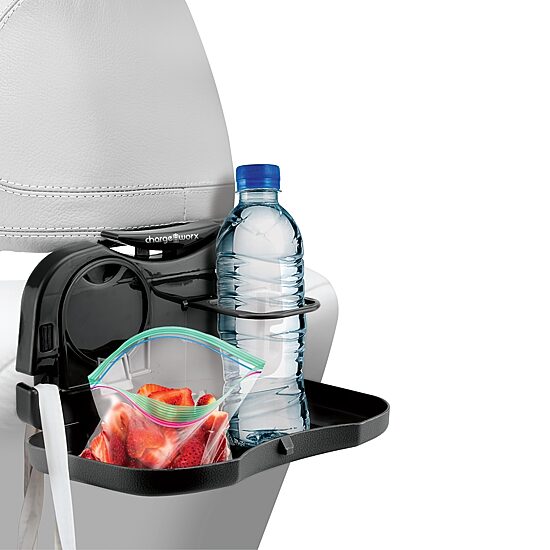 Chargeworx Backseat Butler Food Tray Cupholder Mount Cha-Cx9730 Car Organizer