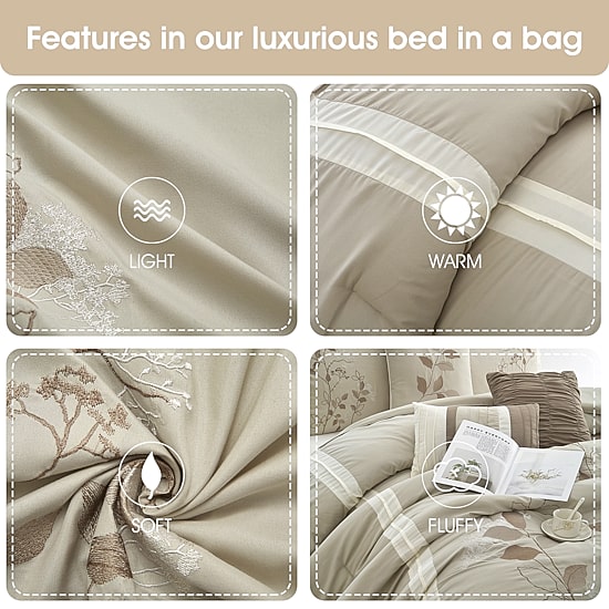 Stratford Park Clarissa 7-pc. Midweight Comforter Set