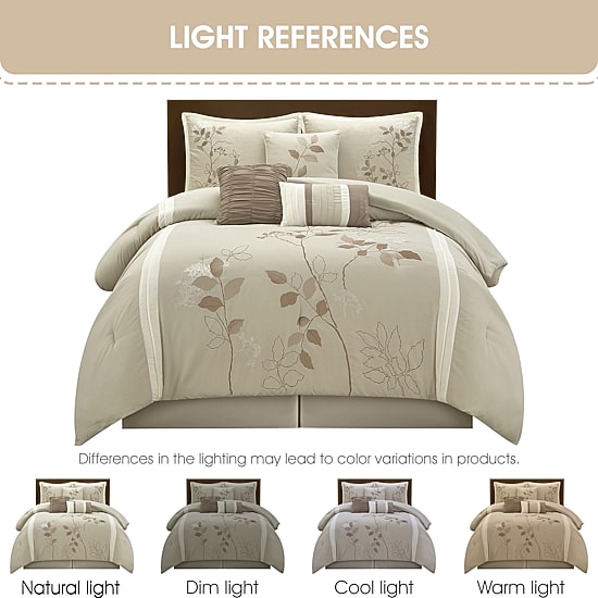 Stratford Park Clarissa 7-pc. Midweight Comforter Set